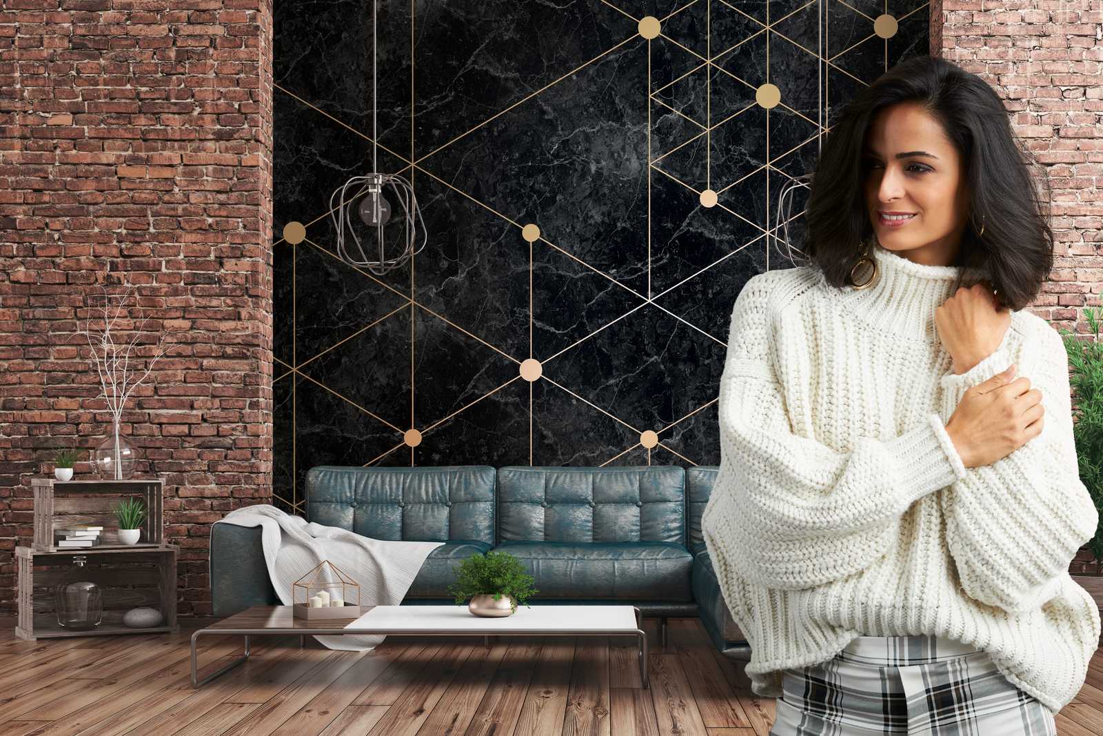 Livingwalls Vliestapete The Wall Geometrisch 382601