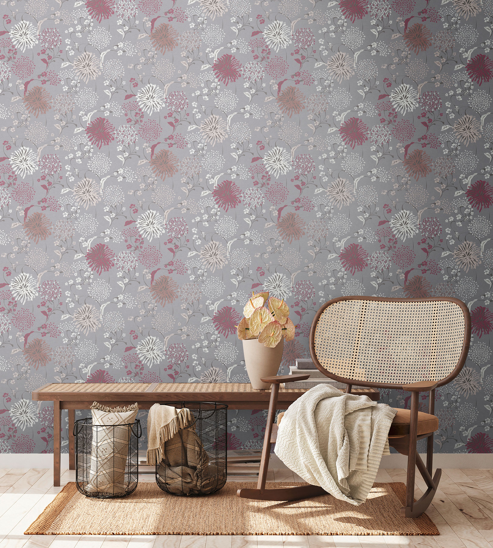 Livingwalls Vliestapete House of Turnowsky Floral 389002