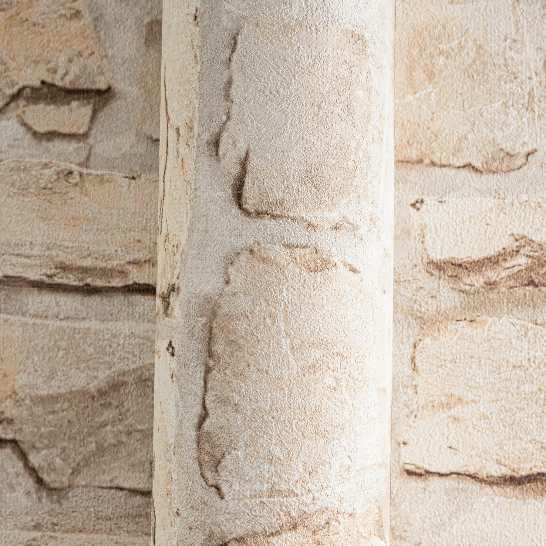 AS Vliestapete Elements 2 Steintapete Beige Mauer 363703