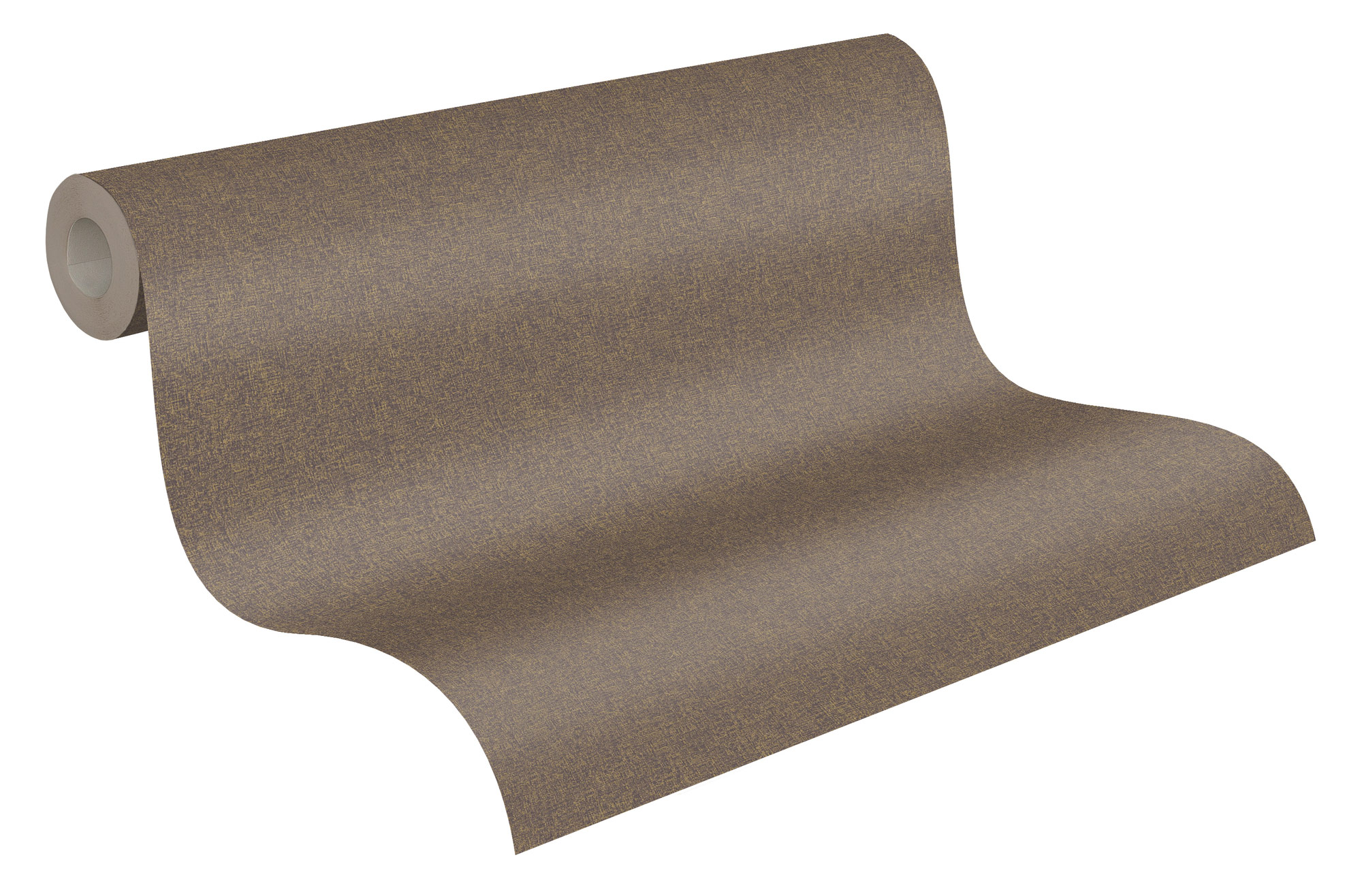 AS Vliestapete braun Unis New Elegance 375484