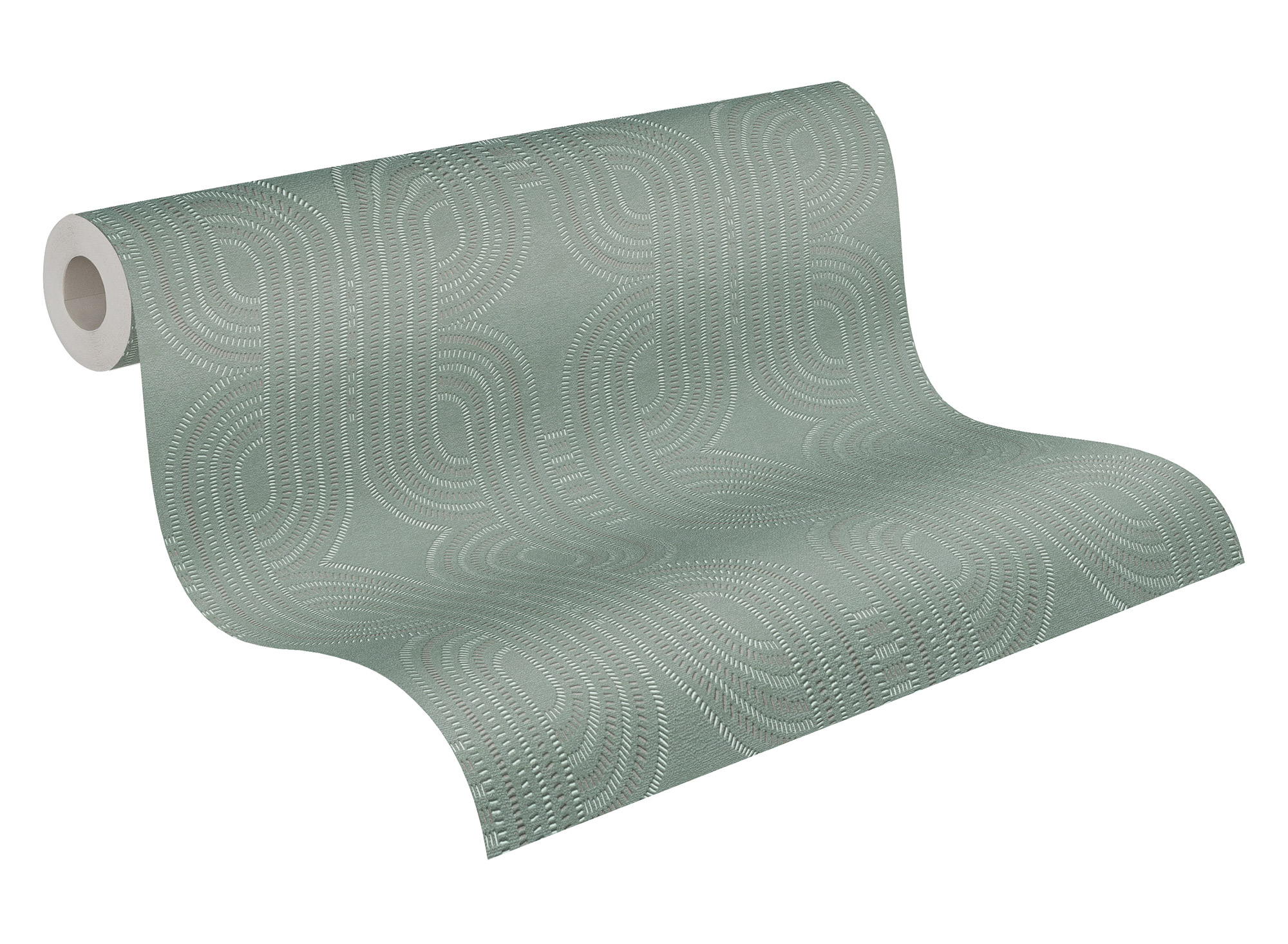 AS Vliestapete French Affair Struktur Blau 399375