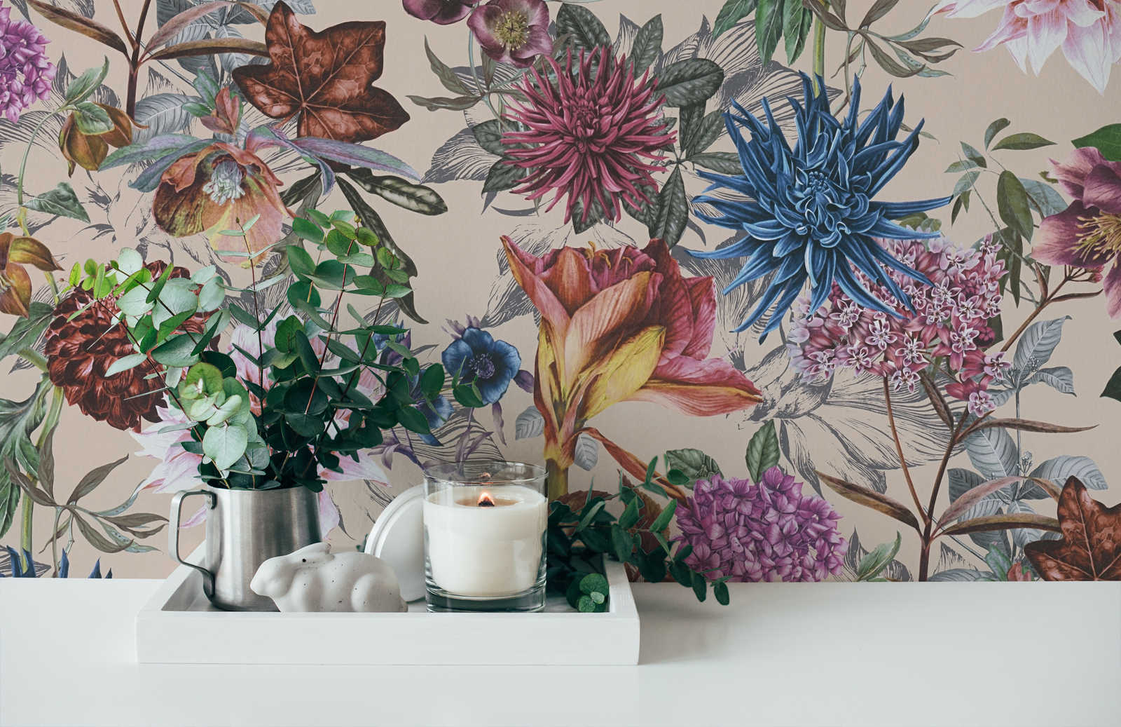 AS Création Vliestapete Dream Flowery Floral 381755