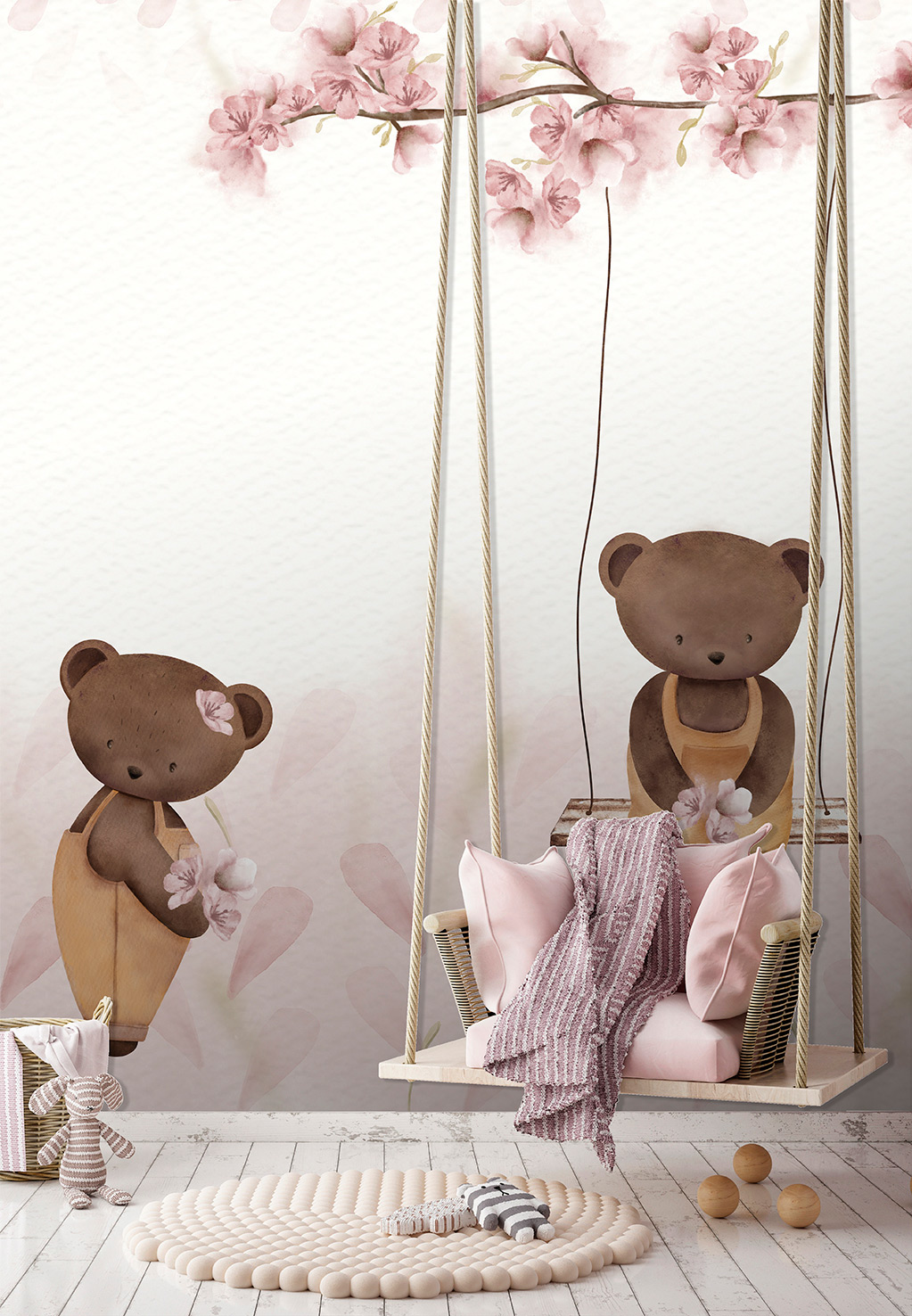 Decoprint Fototapete Cute Walls Tanzbär CW61271