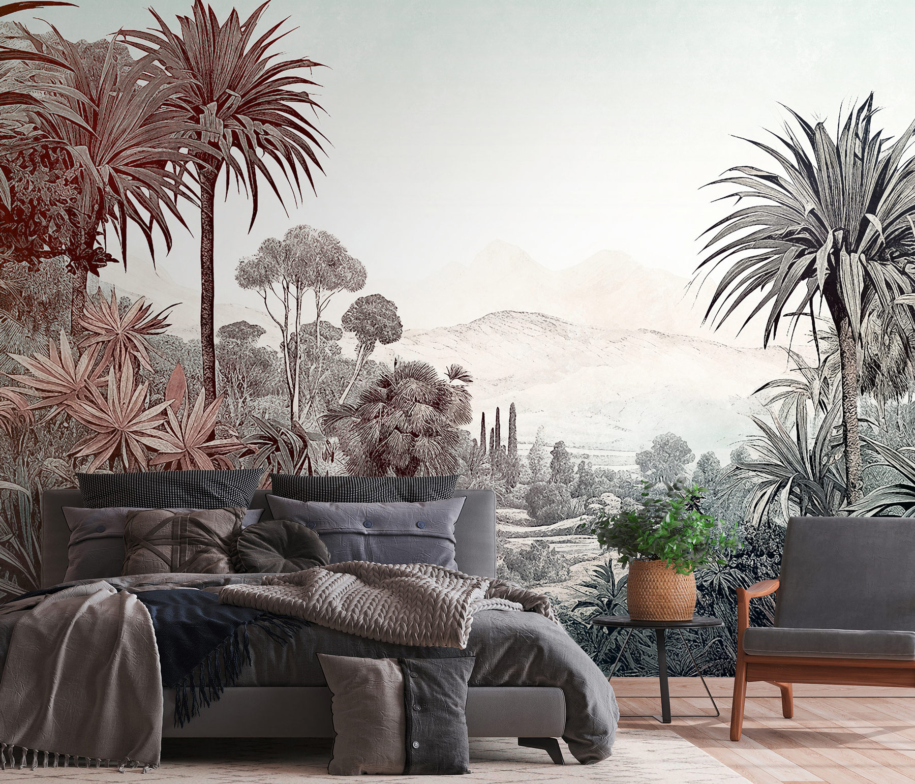 Livingwalls Vliestapete The Wall 3 Dschungel 399031