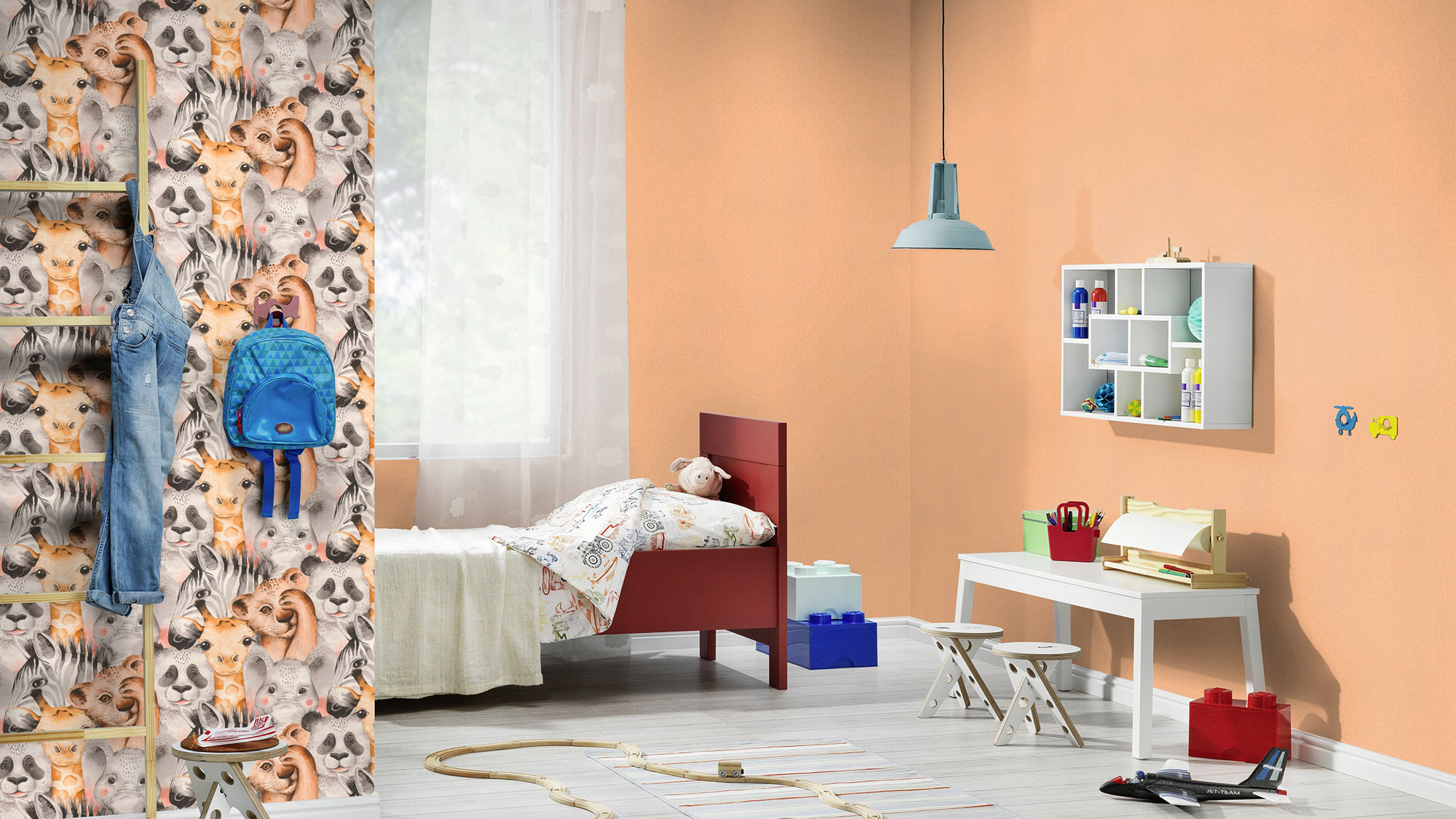 Rasch Vliestapete Bambino XIX Tiere Elefant 252521