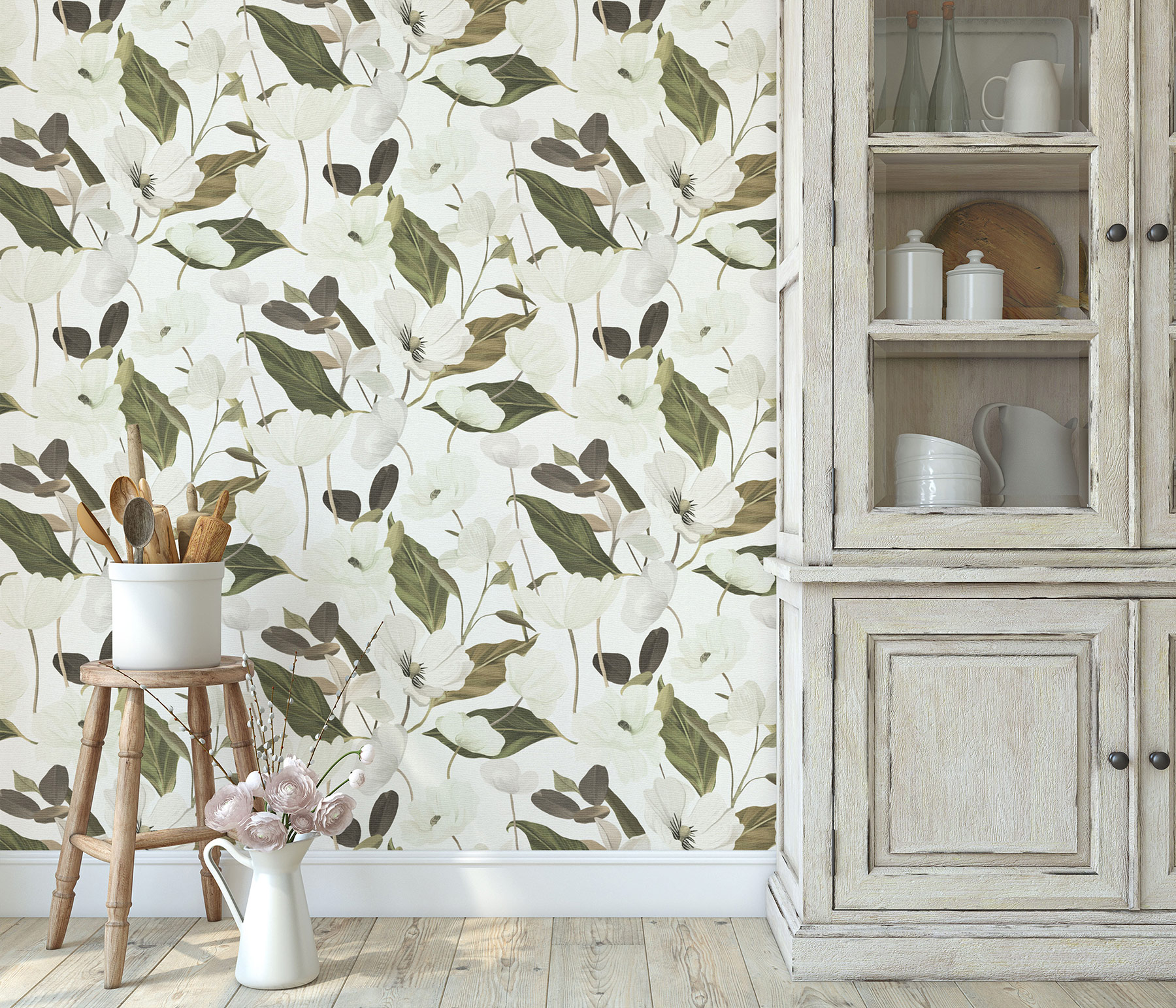 Erismann Vliestapete Secret Garden Blumentapete 1050826
