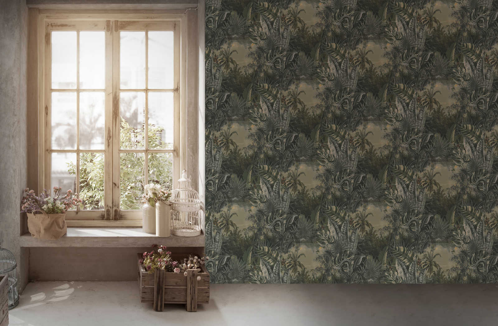 Livingwalls Vliestapete My Home My Spa Dschungel 383563