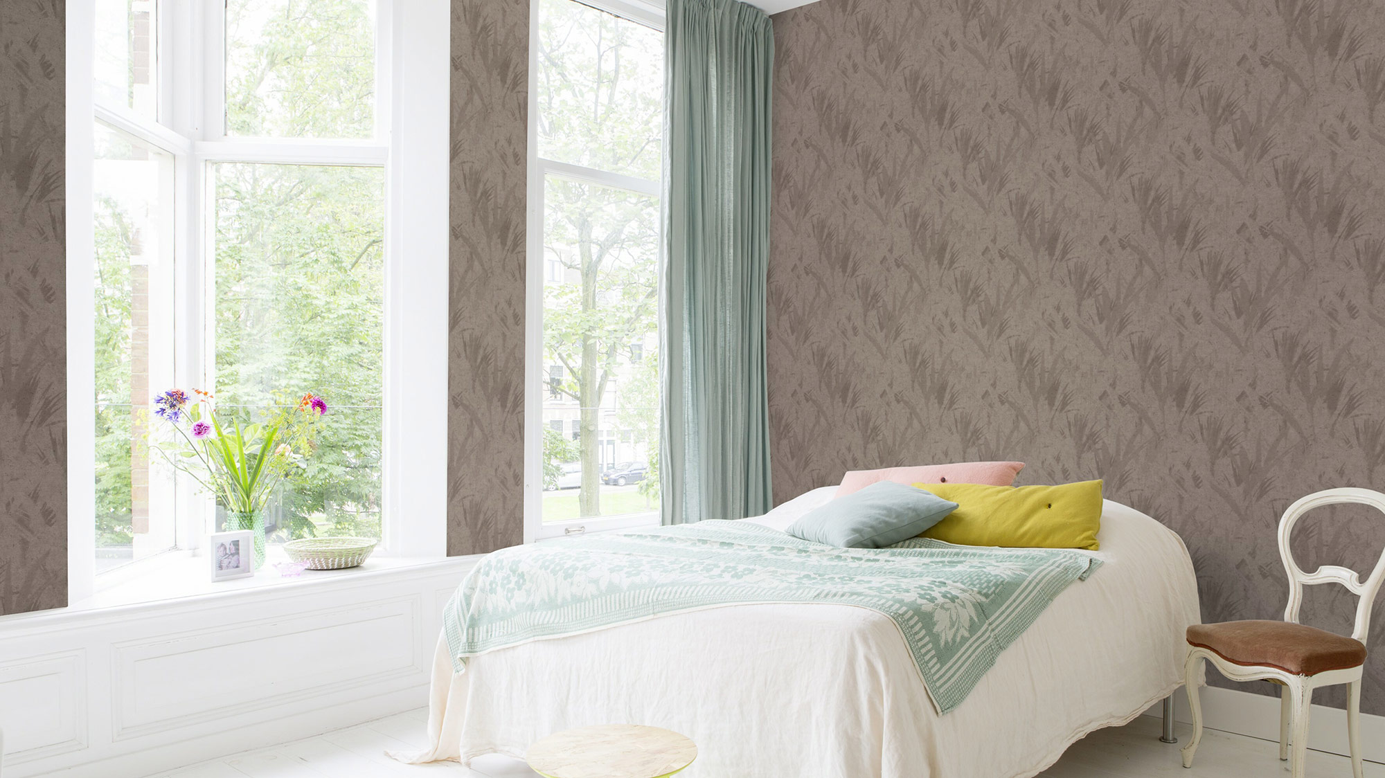 Rasch Vliestapete Concrete Floral 520750