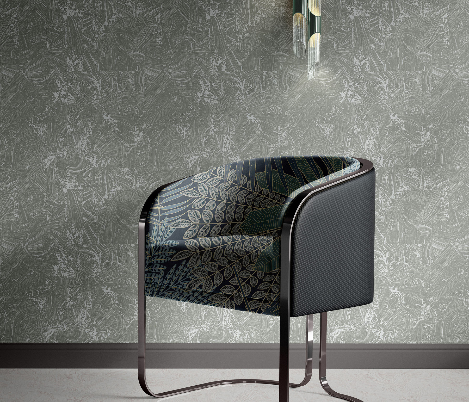 Erismann Vliestapete Melissa 4Earth schwarz 1035815