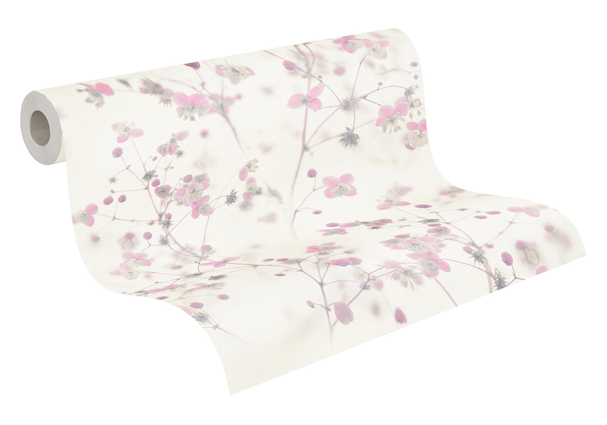 AS Vliestapete PintWalls Florale Tapete Rosa 387264