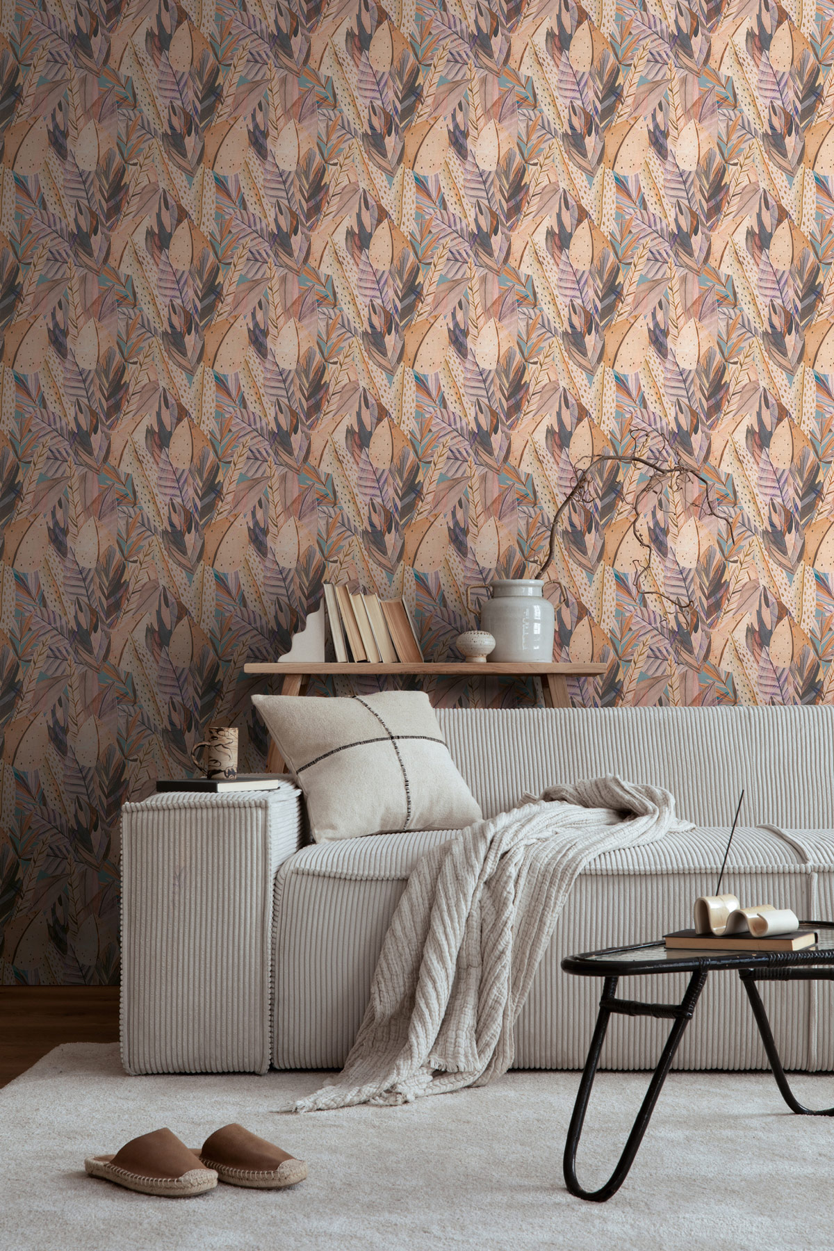 AS Vliestapete Anna d'Andrea Floral Beige 782202