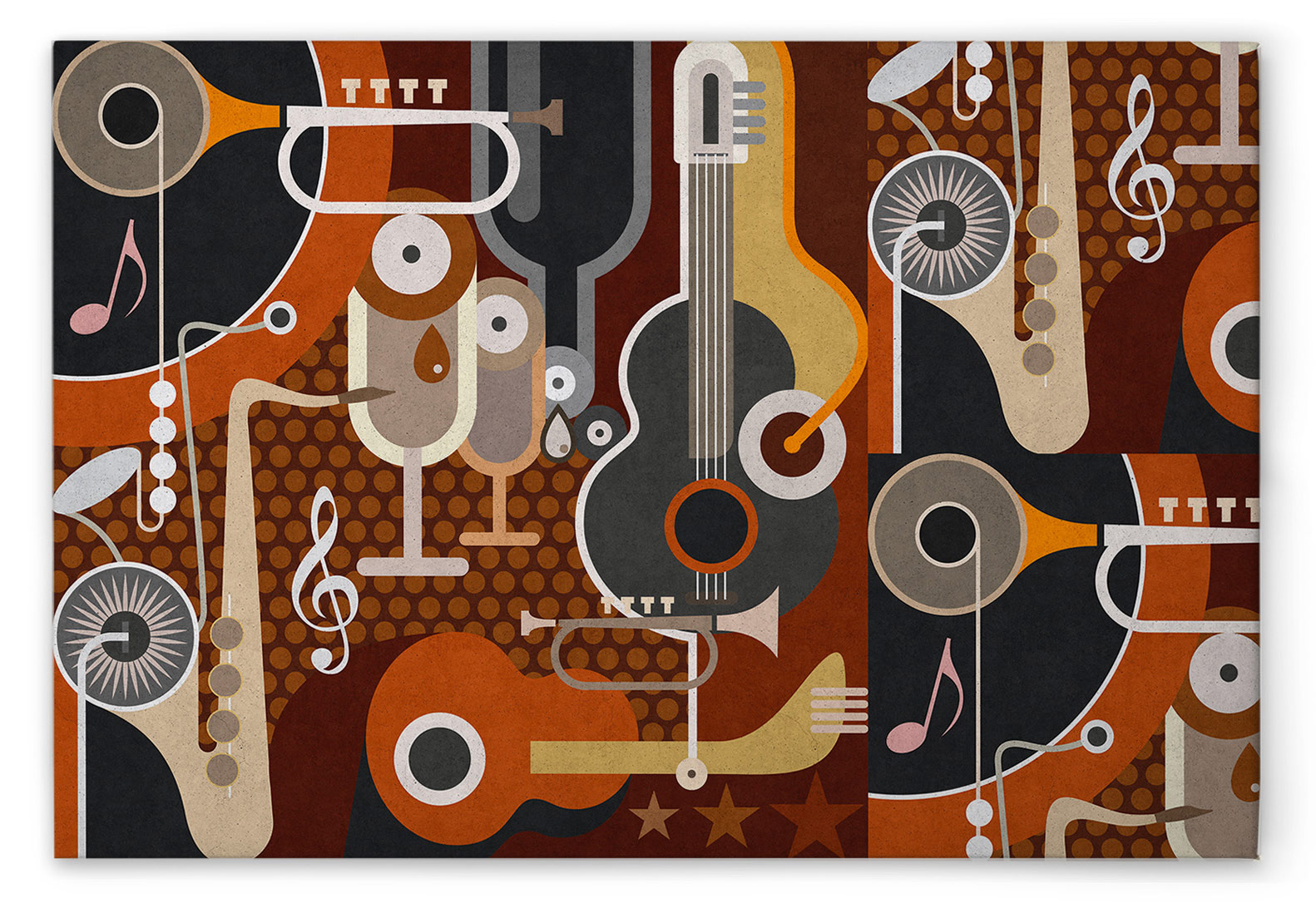 AS Leinwandbild Wall of Sound 1 DD132028