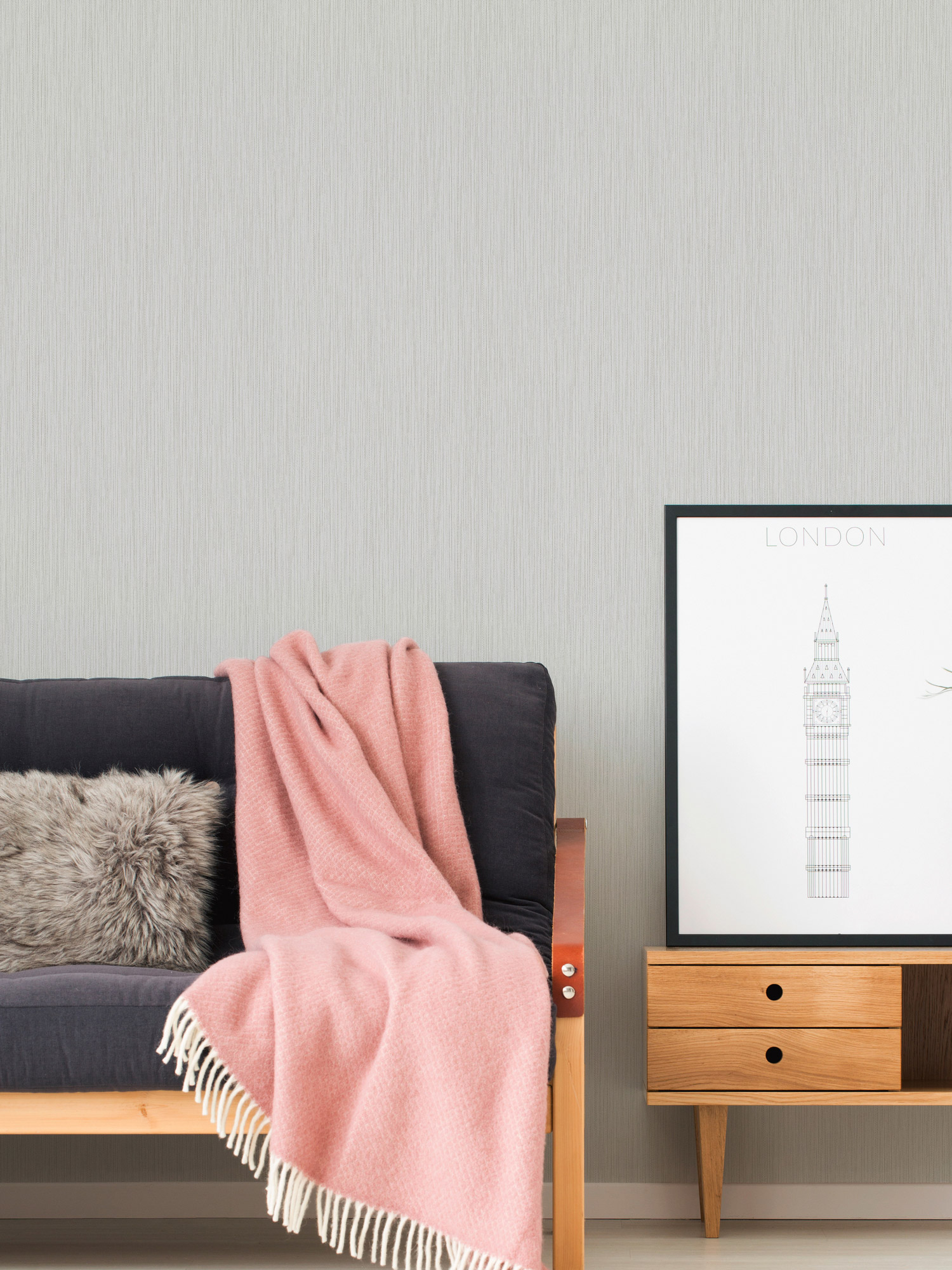 AS Vliestapete Attractive 2 Streifentapete Weiß 387561