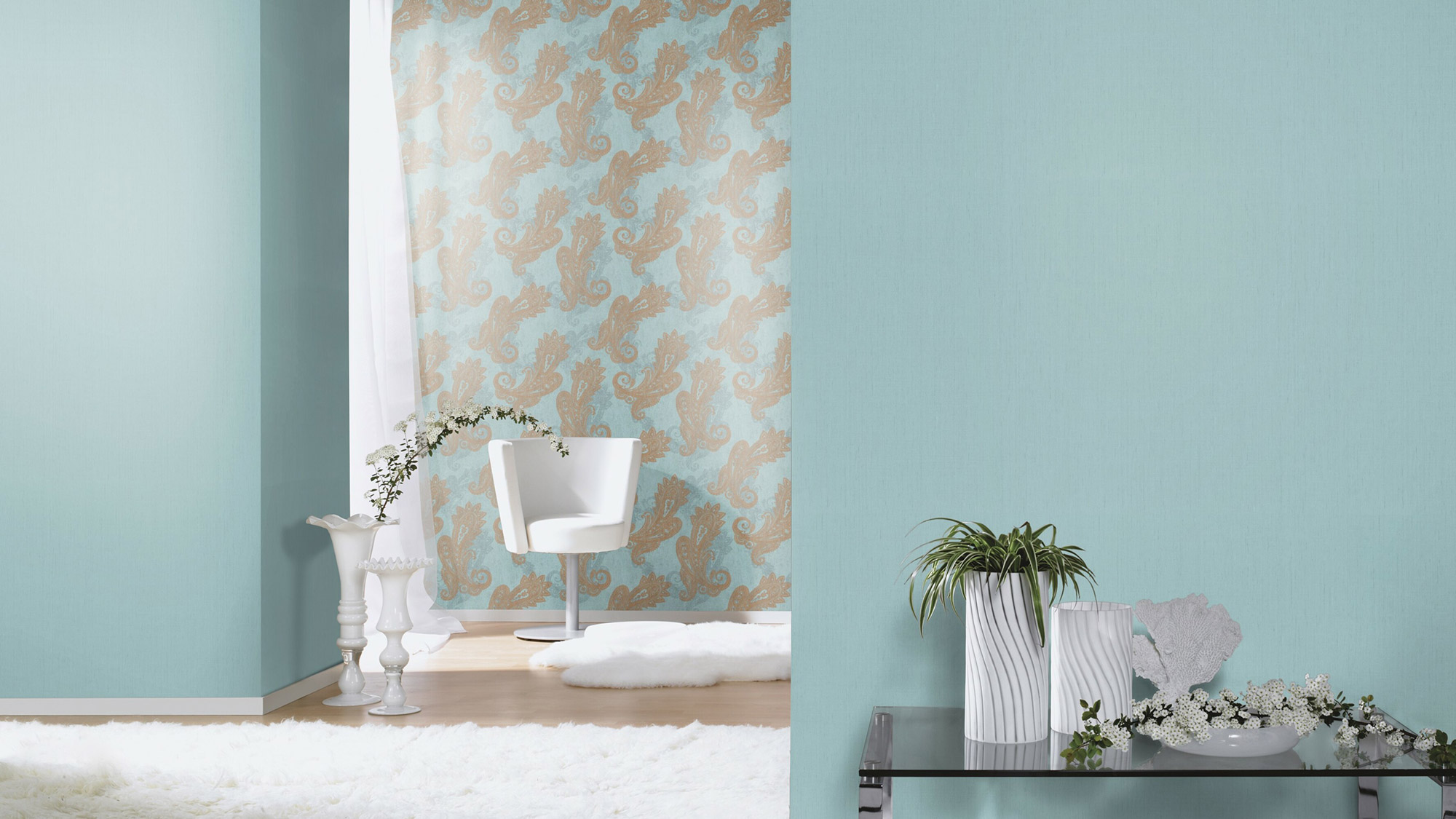 Rasch Vliestapete Indian Style Ornament Paisley 746440