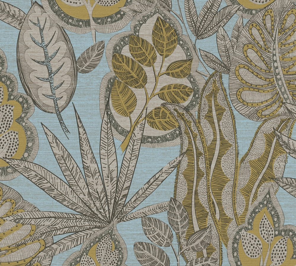 Livingwalls Vliestapete Famous Garden Blättertapete 393464