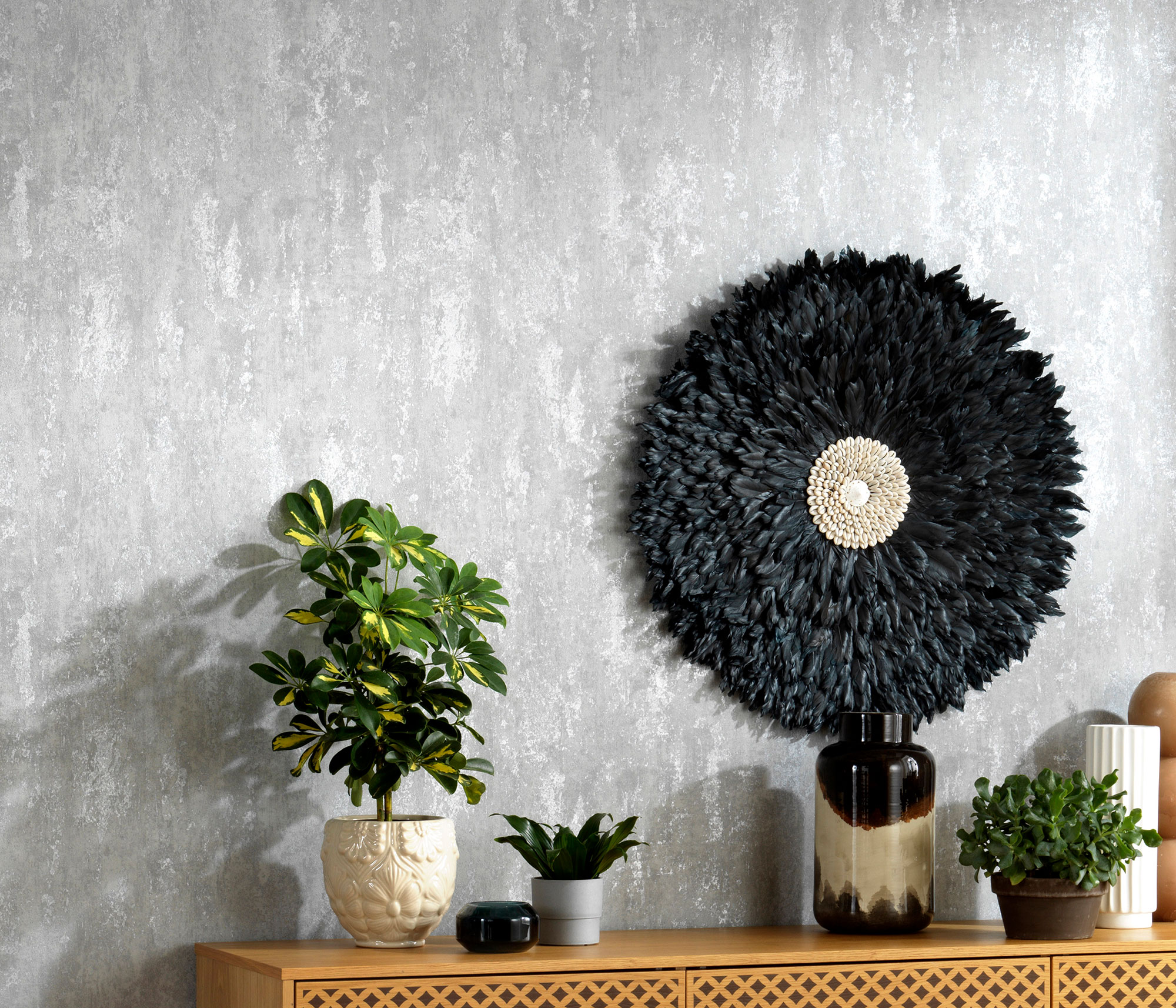 Erismann Vliestapete Casual Chic Unitapete 1027331 / 10273-3