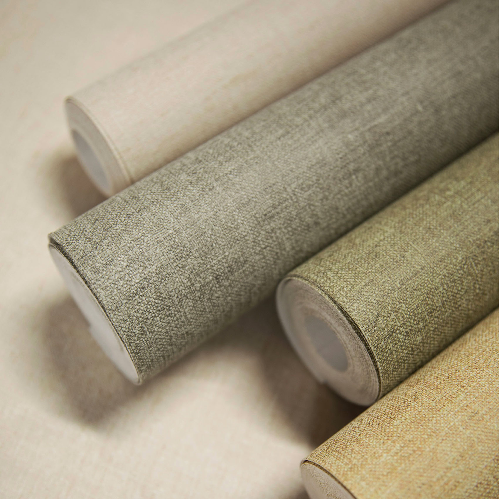 Hohenberger Vliestapete Artist Collage Uni Olive 27267